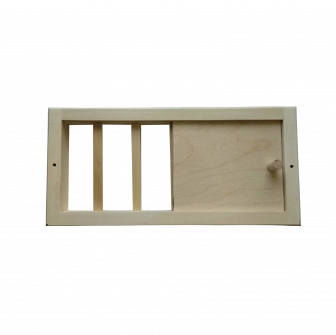 Grilă de ventilație cu clapetă