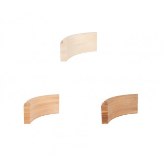 Arc interior pentru bănci modulare de saună, 40x140x330mm