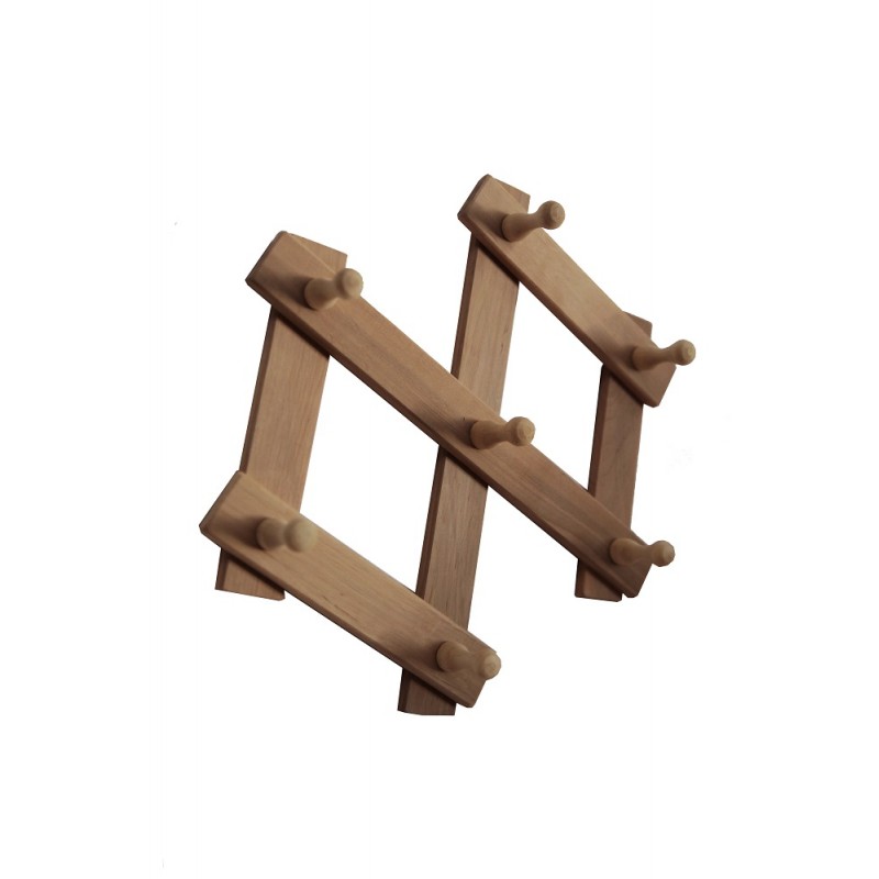 Cuier glisant, 7 cârlige