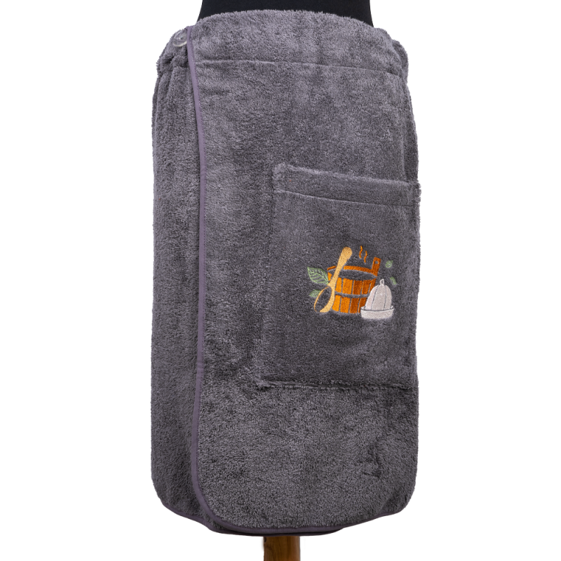 Șorț saună pentru bărbați - GRI