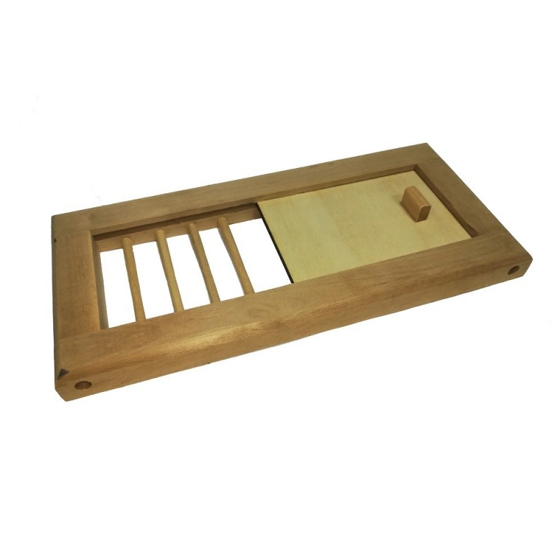 Grila de ventilație cu supapă, jaluzele