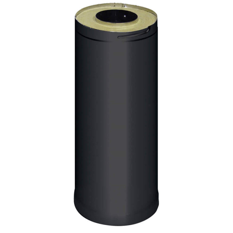 Extensie coș de fum din oțel HARVIA 0,5 m, negru