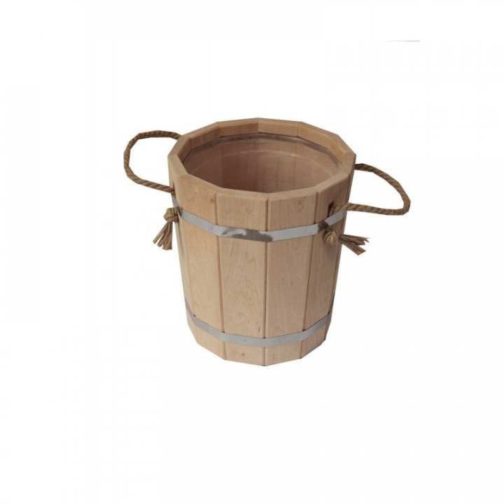 Cupă de saună cu insert de plastic, 10 l
