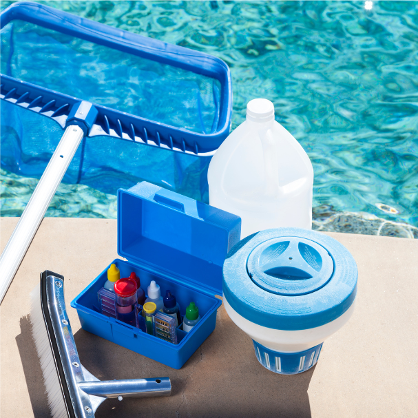 substanțe chimice și produse de curățare pentru piscine
