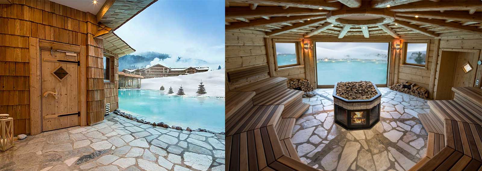Saună naturală la Hotelul Stanglwirt Stanglwirt Hotel Nature Sauna