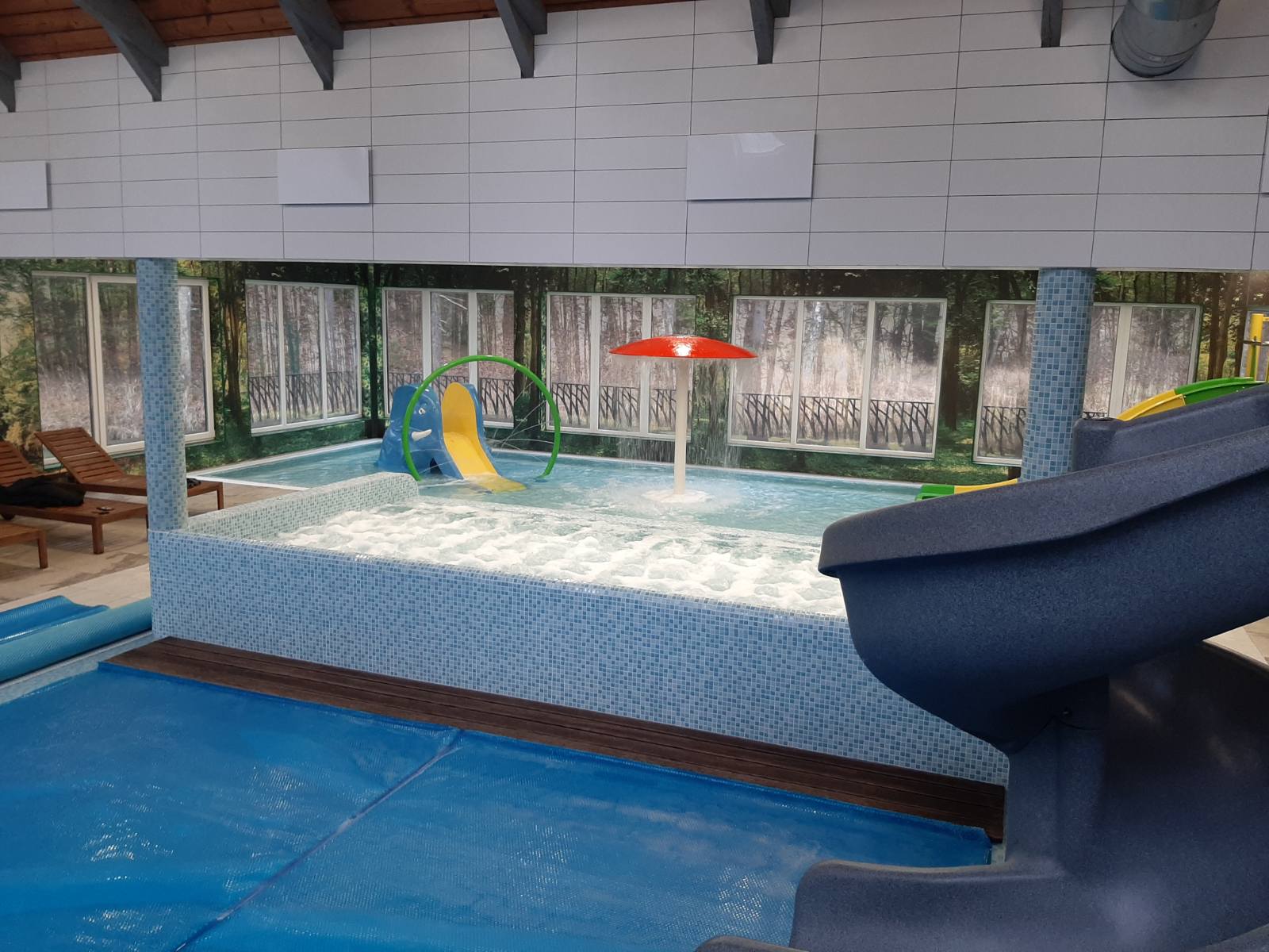 Piscine și saune din cartierul „Po ąžuolais”