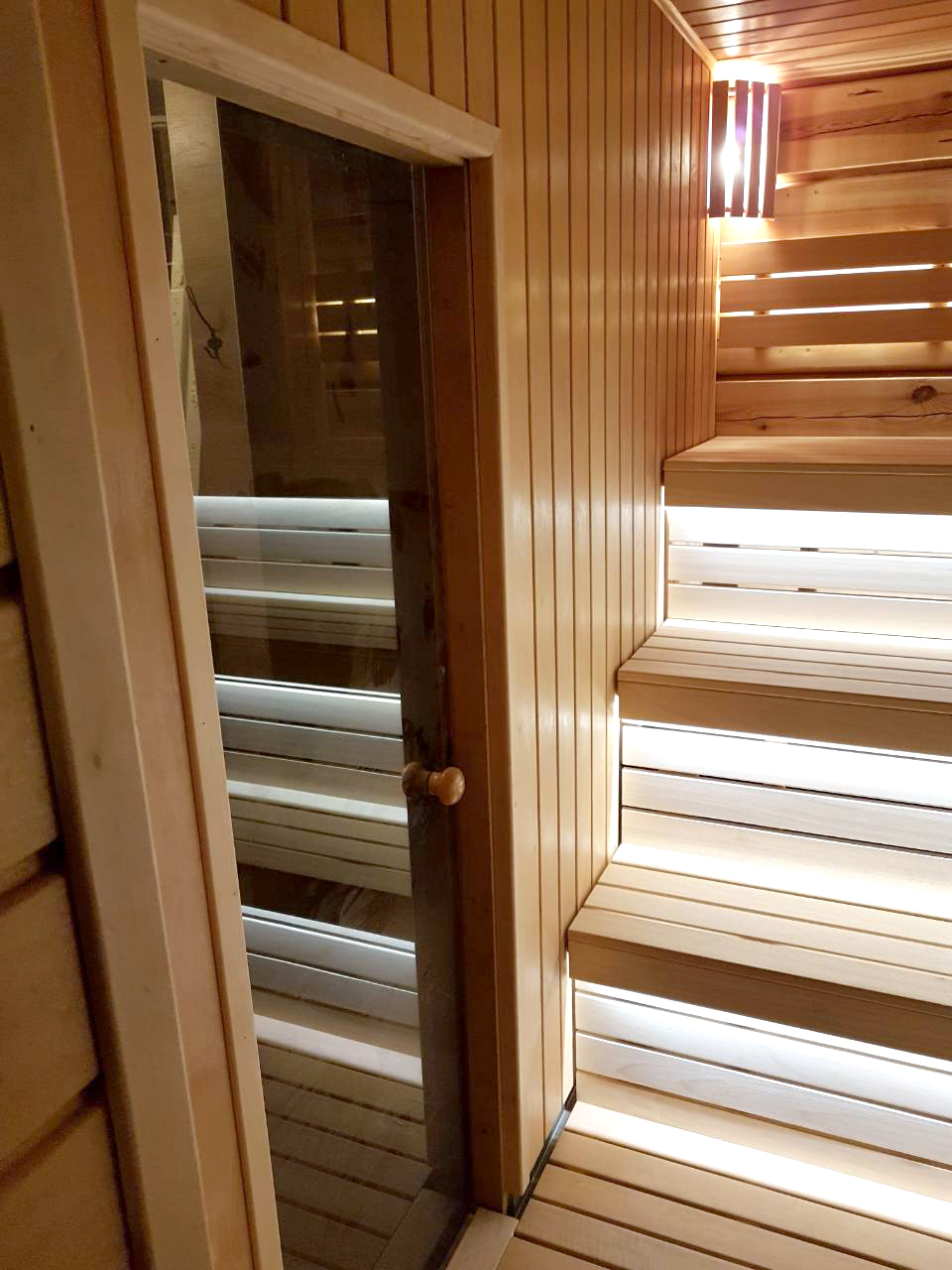 Renovarea camerei de aburi în "Vyšnių dvaras"